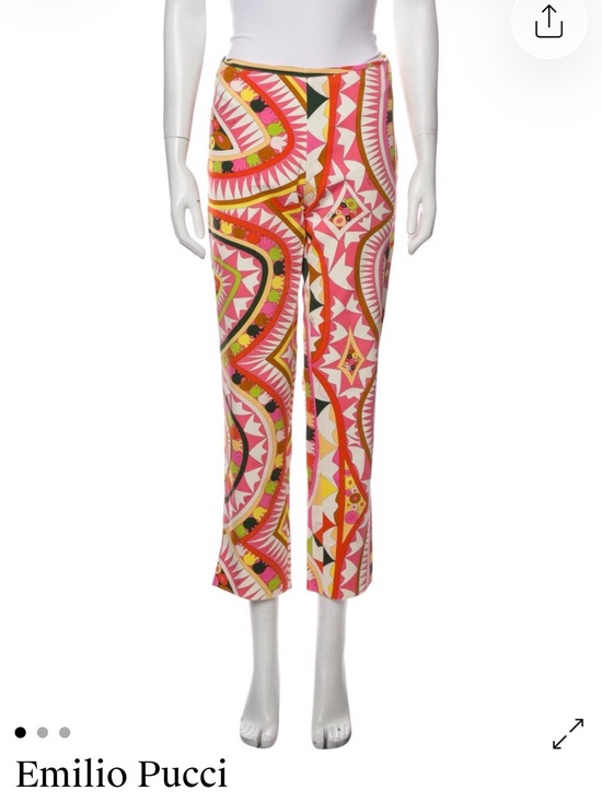 Emilio Pucci Pants - Emilio Pucci Vintage straight leg jeans - Small